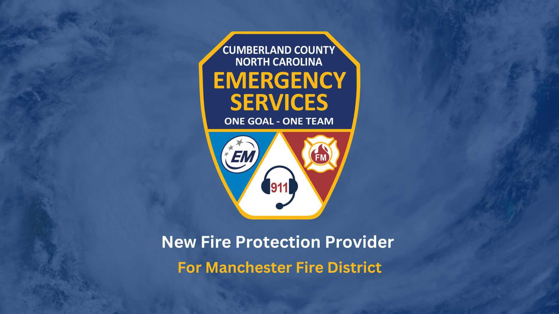 New Fire Protection Provider for Manchester Fire District.