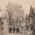 The Cloister (Christ Episcopal Raleigh) by Louis Orr