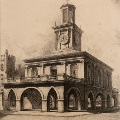 The Old Market at Fayetteville, North Carolina by Louis Orr